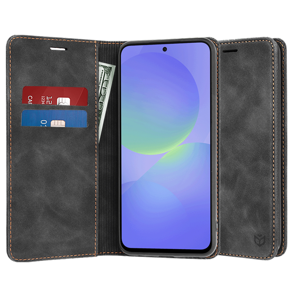 Techsuit Confy Cover – puzdro na Samsung Galaxy A36 5G – čierny KF2341897