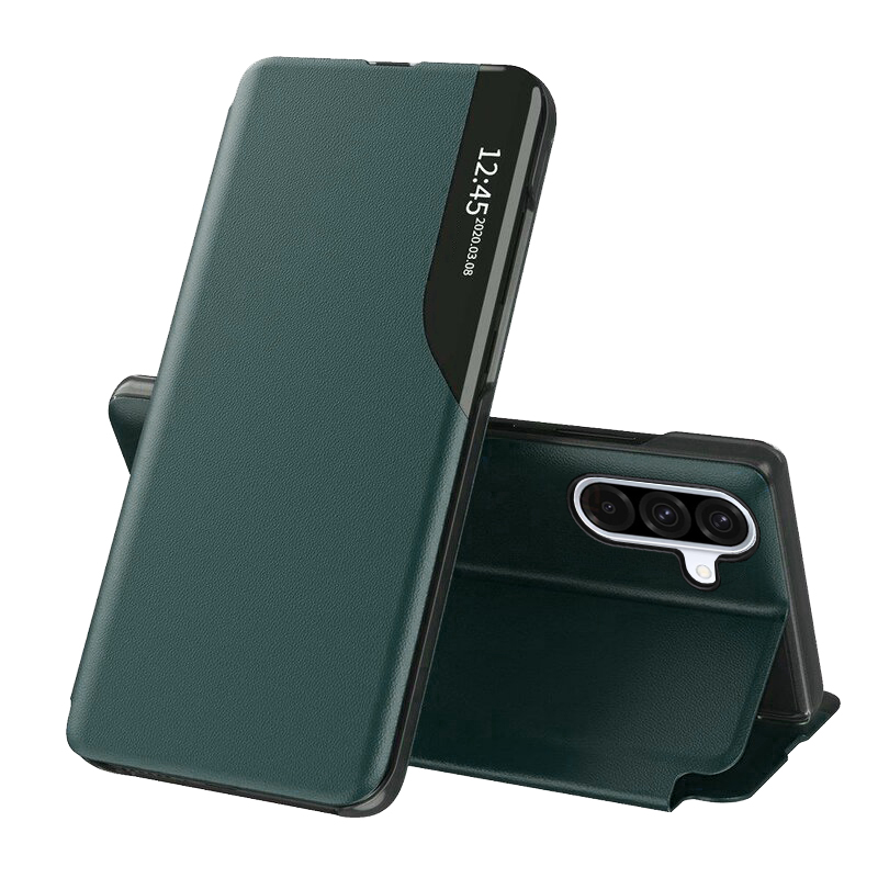 Techsuit eFold Series – puzdro na Samsung Galaxy A36 5G – tmavozelený KF2343190