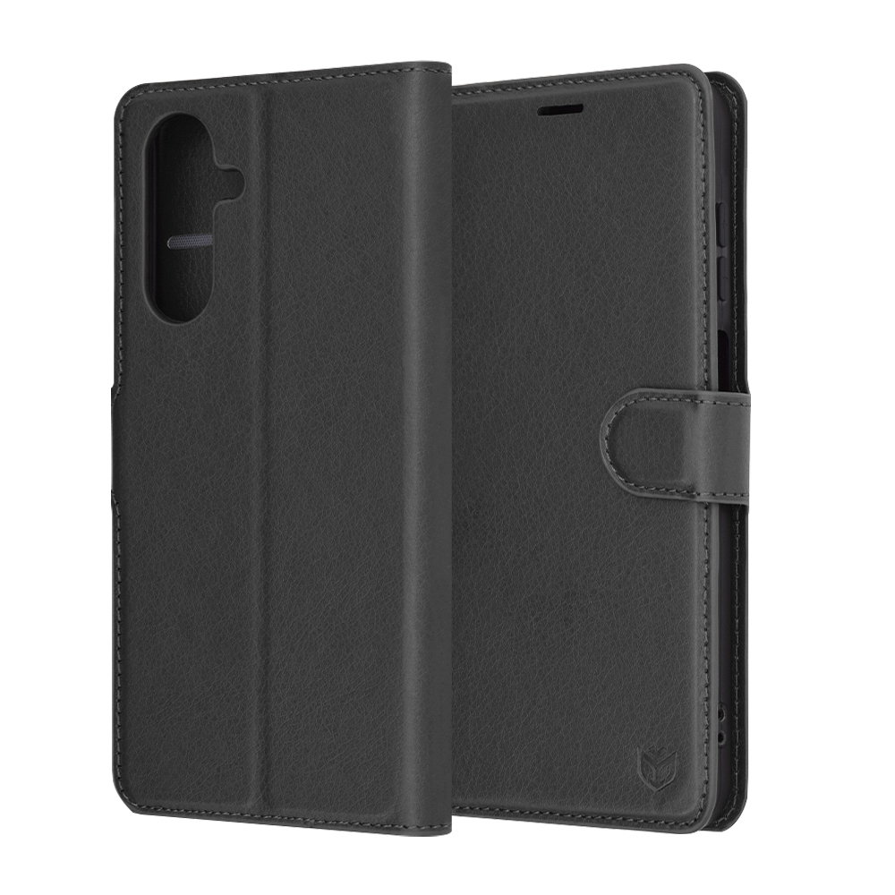 Techsuit Leather Folio – puzdro na Samsung Galaxy A26 5G – čierny KF2344523