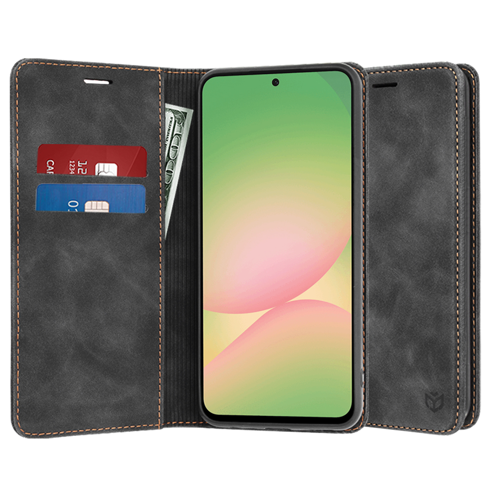 Techsuit Confy Cover – puzdro na Samsung Galaxy A56 5G – čierny KF2344665