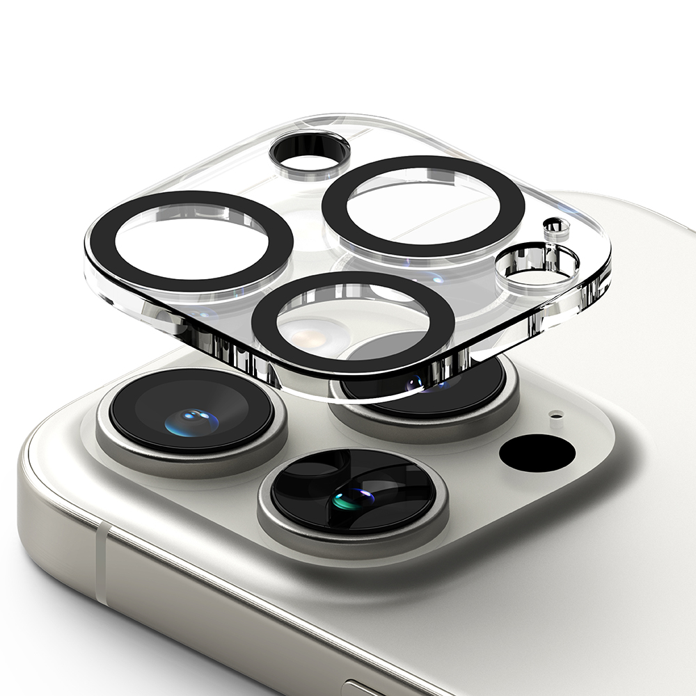 Ringke Camera Protector Glass 2-pack ochranné sklo fotoaparátu na iPhone 16 Pro / iPhone 16 Pro Max – priehľadné KF2335758