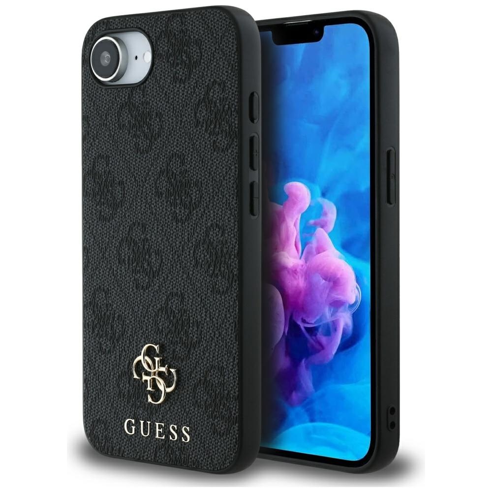 Guess Hardcase 4G Classic MagSafe kryt na iPhone 16e – čierny KF2347186