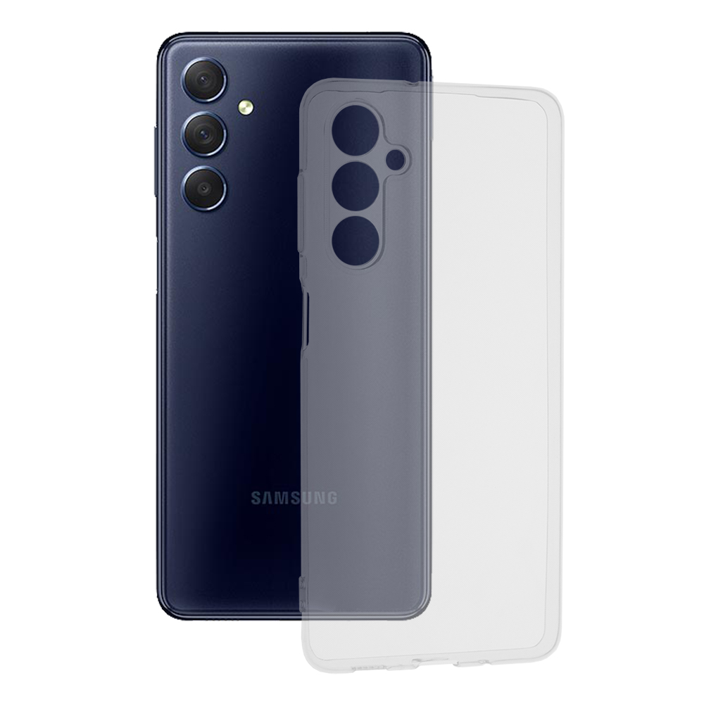 Techsuit Clear Silicone silikónový obal pre Samsung Galaxy M54 – priehľadný KF2313853