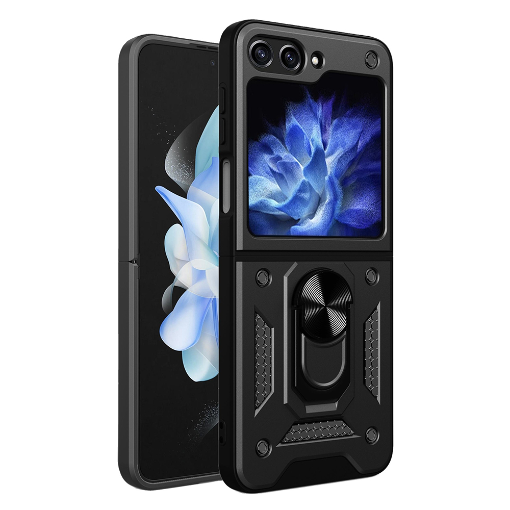 Techsuit CamShield Series ochranný obal pre Samsung Galaxy Z Flip5 – čierny KF2313935