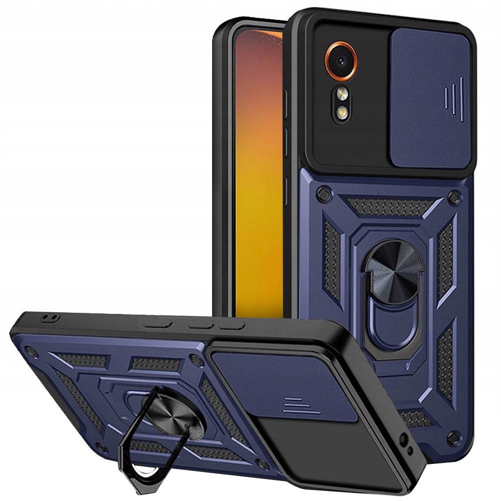 Techsuit CamShield Series ochranný obal pre Samsung Galaxy Xcover7 – modrý KF2325272