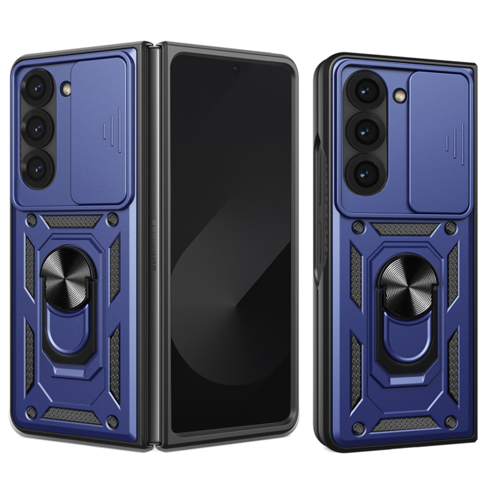 Techsuit CamShield Series ochranný obal pre Samsung Galaxy Z Fold6 – modrý KF2325280