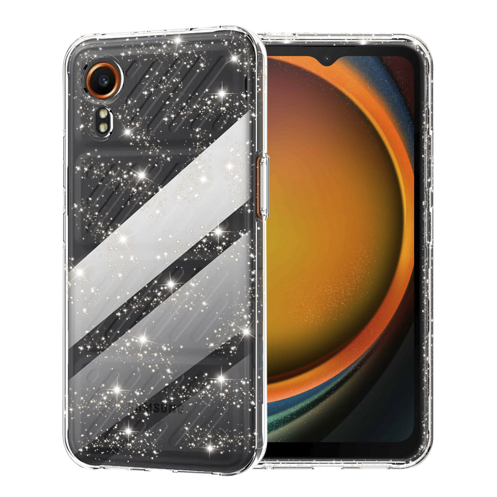 Techsuit SparkleSkin Series puzdro pre Samsung Galaxy Xcover7 – priehľadné KF2327935