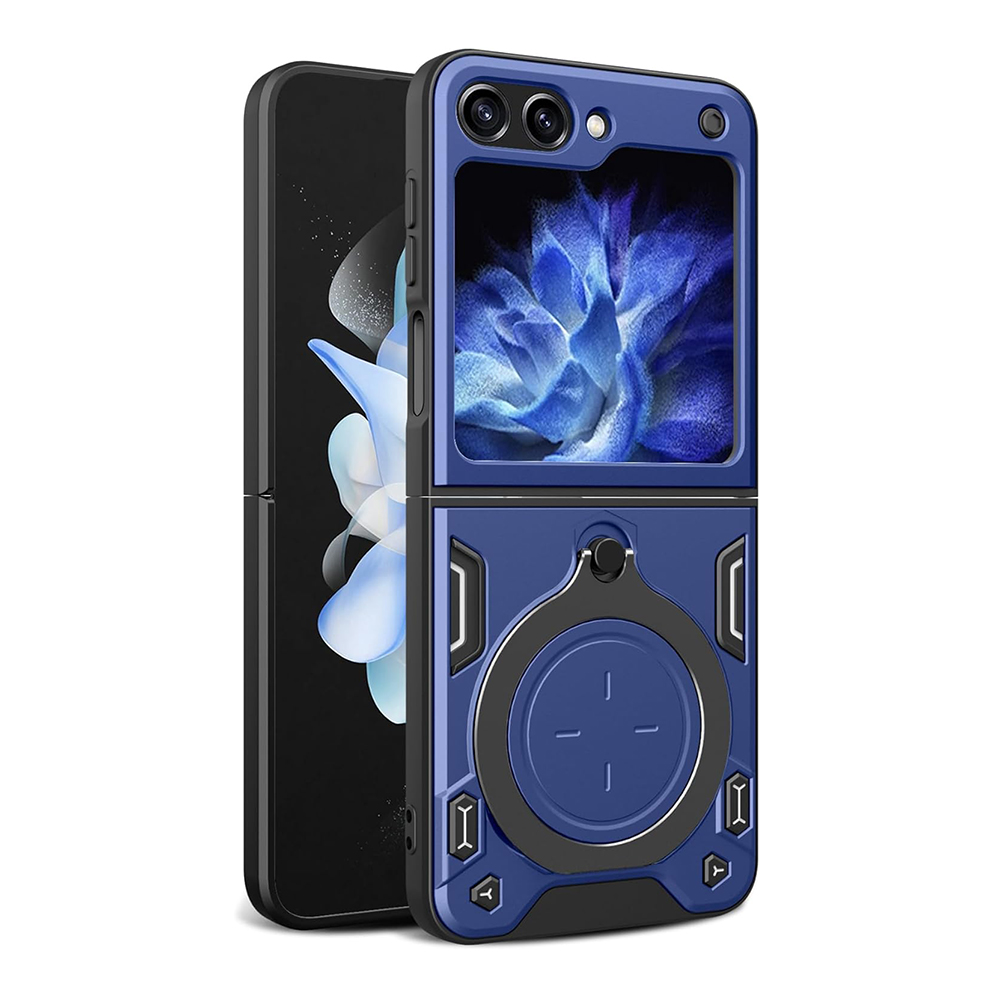 Techsuit CamGuard Pro ochranný obal pre Samsung Galaxy Z Flip5 – modré KF2331678