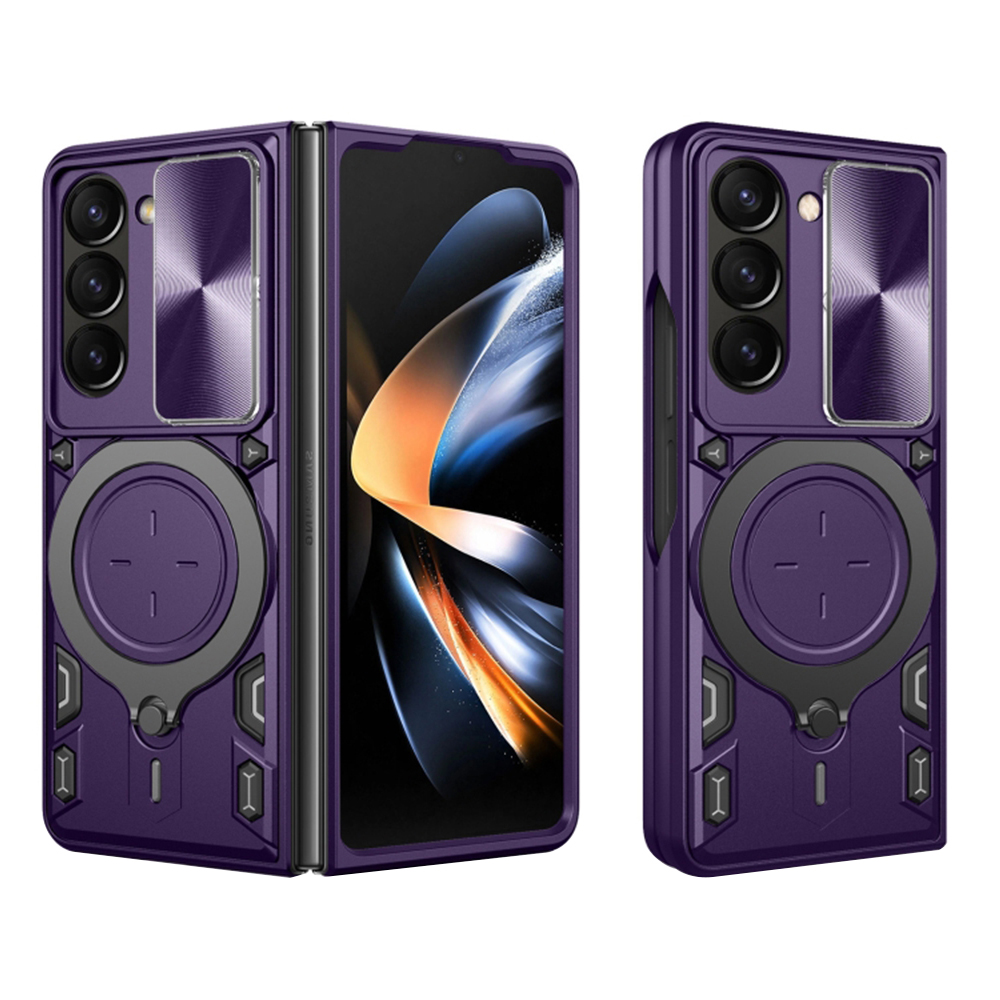 Techsuit CamGuard Pro ochranný obal pre Samsung Galaxy Z Fold5 – fialové KF2331684
