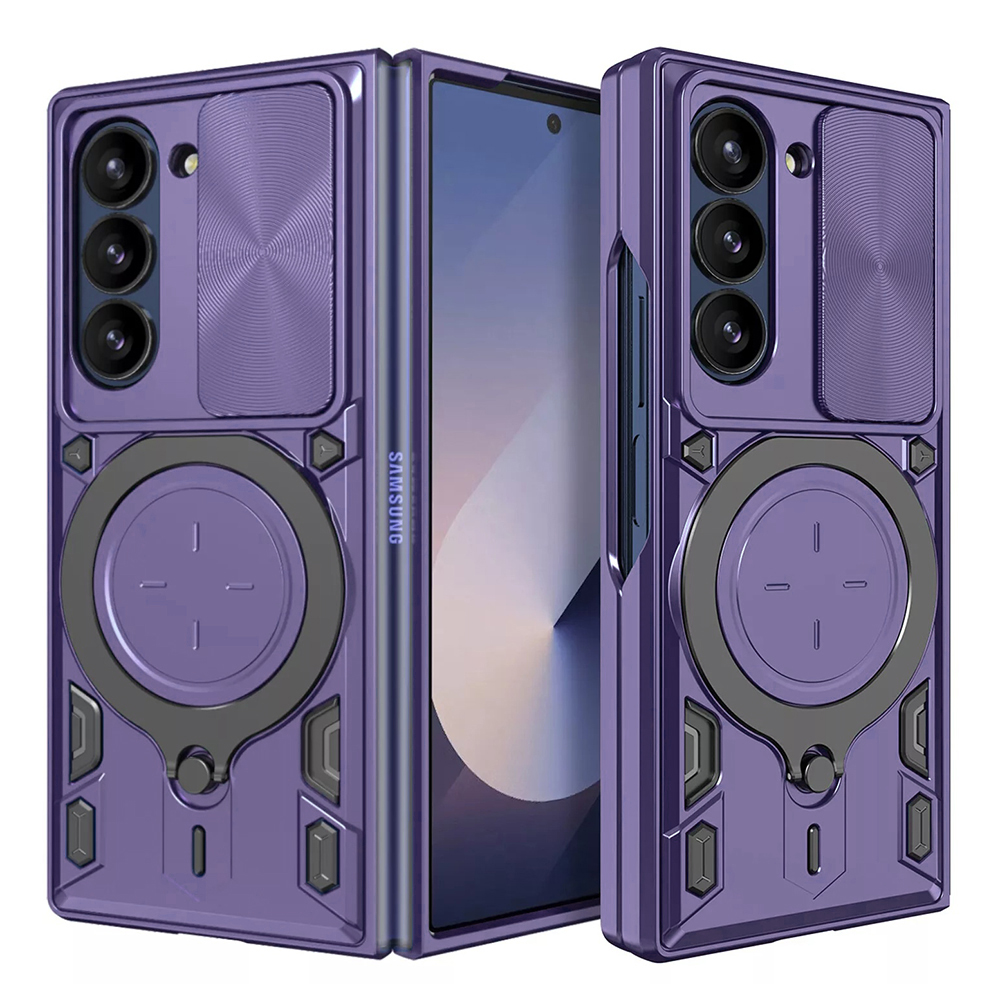 Techsuit CamGuard Pro ochranný obal pre Samsung Galaxy Z Fold6 – fialové KF2331694