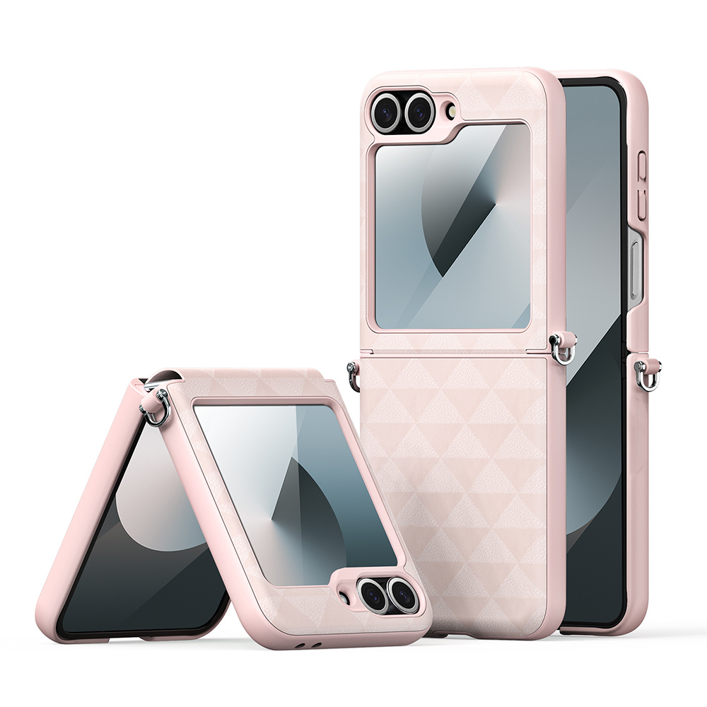 Dux Ducis Fitt puzdro pre Samsung Galaxy Z Flip6 – ružové KF2332258