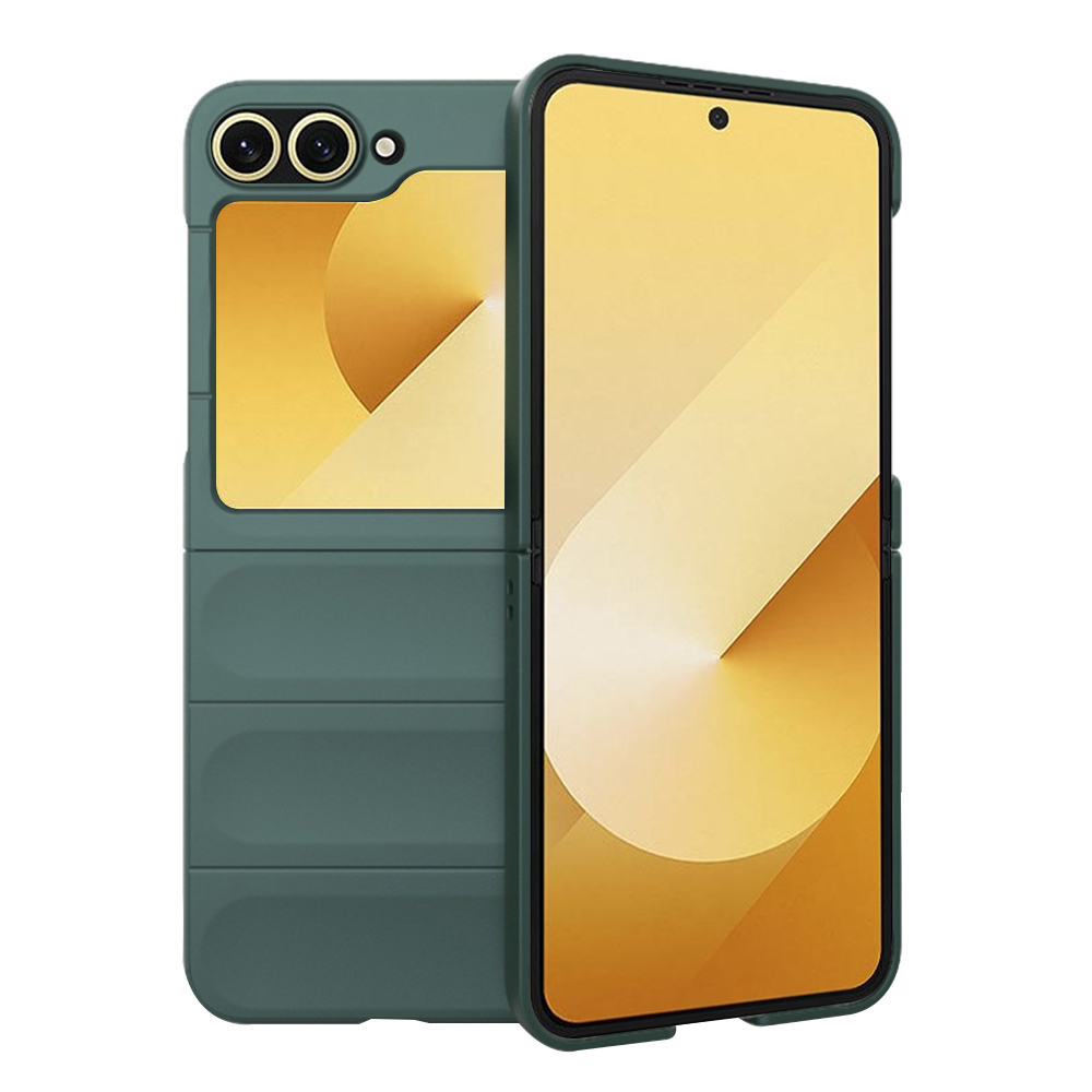 Techsuit Magic Shield ochranný obal pre Samsung Galaxy Z Flip6 – zelený KF2335318