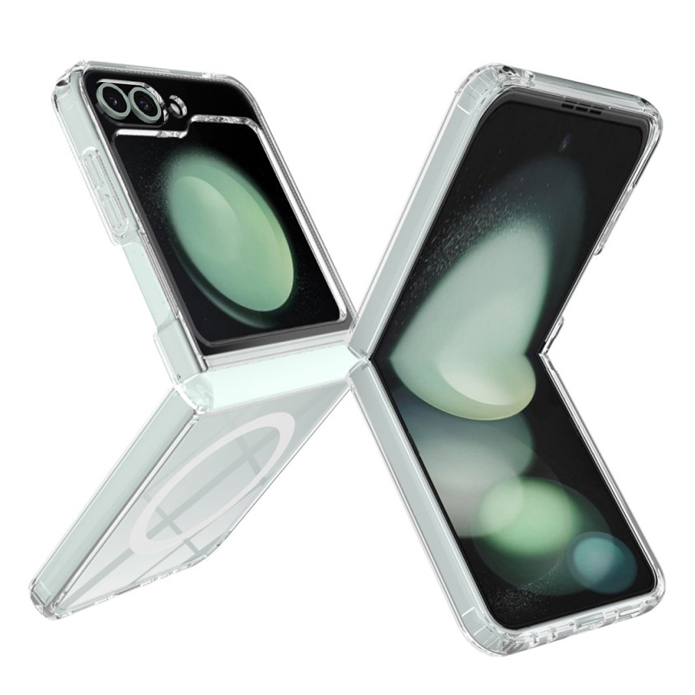 Techsuit MagSafe Pro ochranný obal pre Samsung Galaxy Z Flip6 – priehľadný KF2335350
