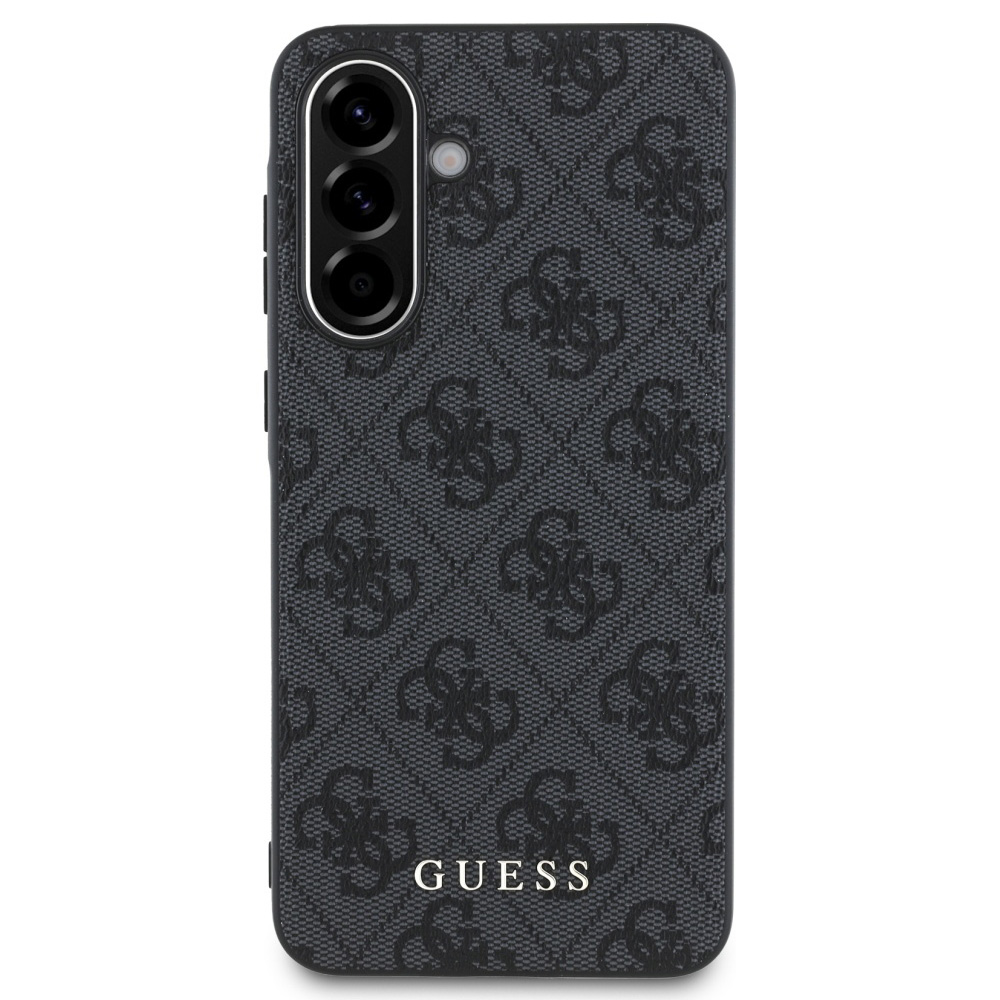 Guess Hardcase 4G Classic tvrdé puzdro pre Samsung Galaxy A56 5G – čierne KF2347234