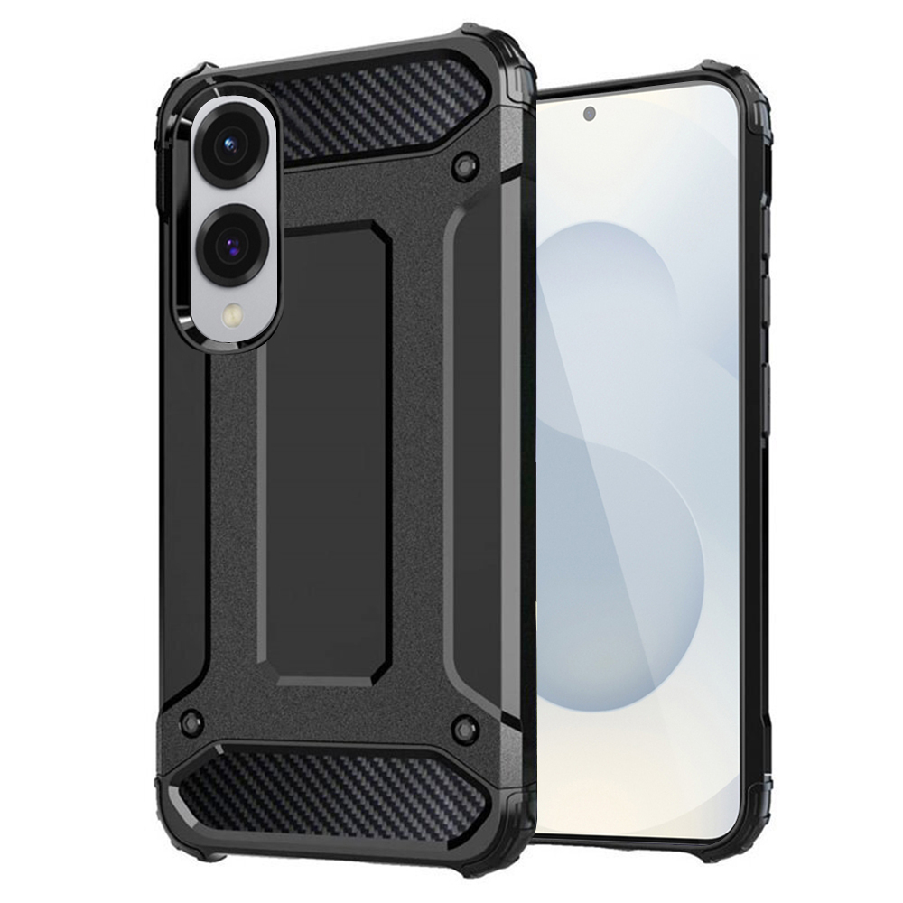 Techsuit Hybrid Armor puzdro pre Samsung Galaxy S25 Edge – čierne KF2346406
