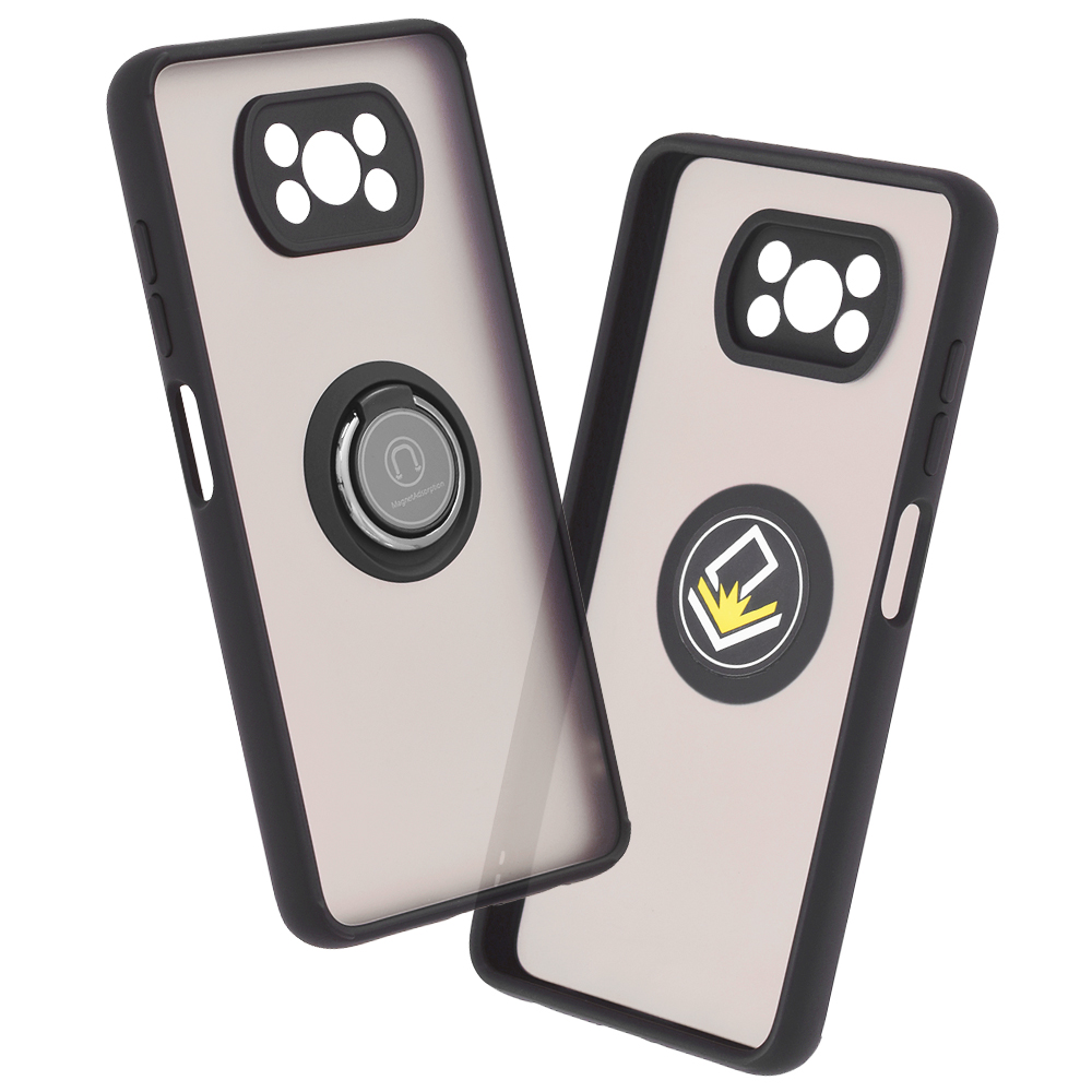Techsuit - Glinth - Xiaomi Poco X3 / Poco X3 NFC / Poco X3 Pro - Black KF233384