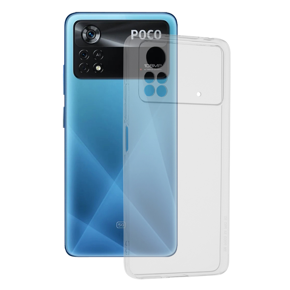 Techsuit - Clear Silicone - Xiaomi Poco X4 Pro 5G - Transparent KF2310101