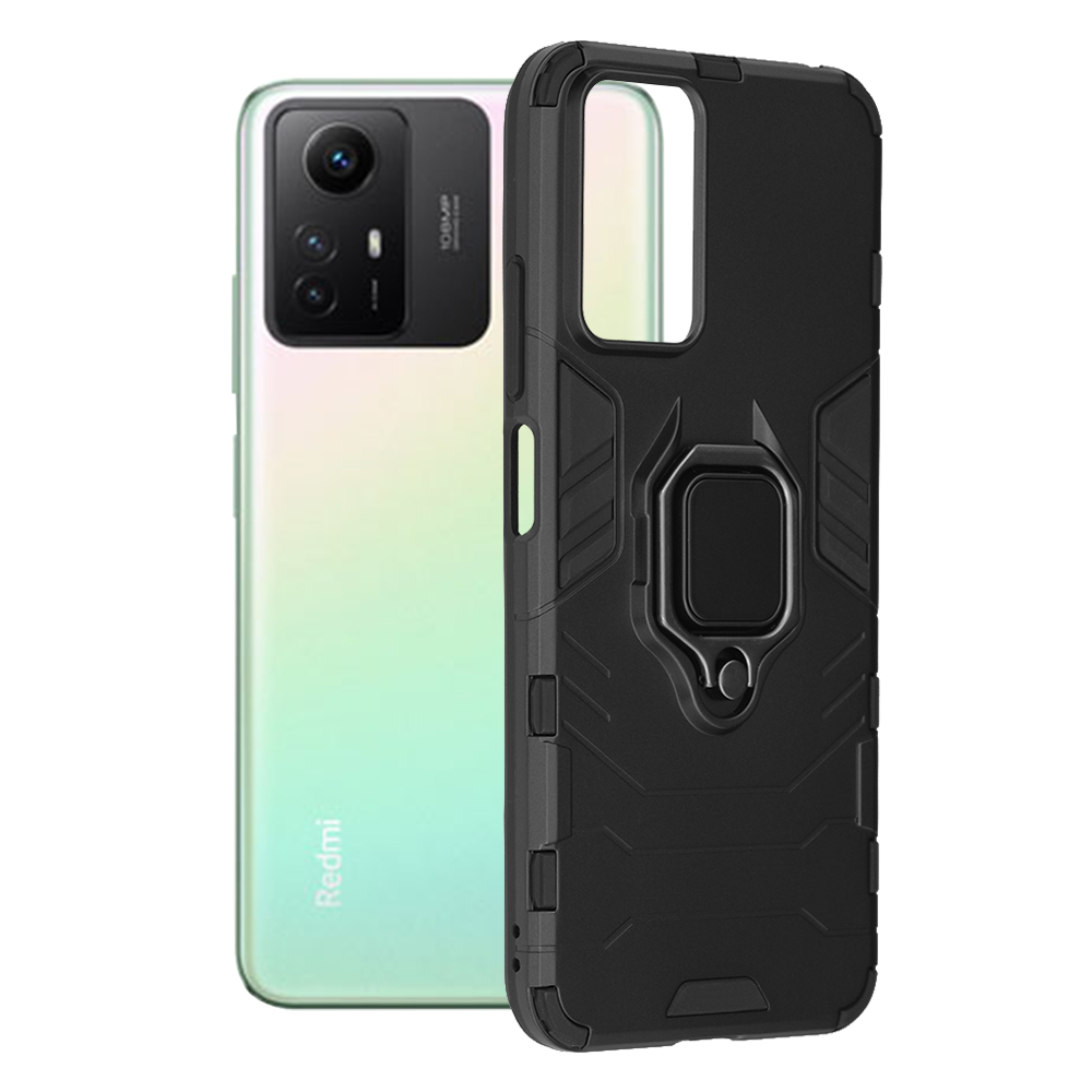 Techsuit - Silicone Shield - Xiaomi Redmi Note 12S - Black KF2315664