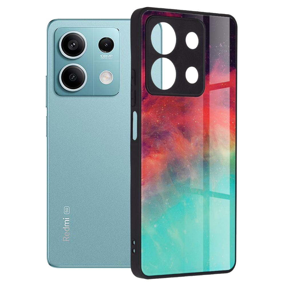 Techsuit - Glaze Series - Xiaomi Redmi Note 13 5G - Fiery Ocean KF2317125