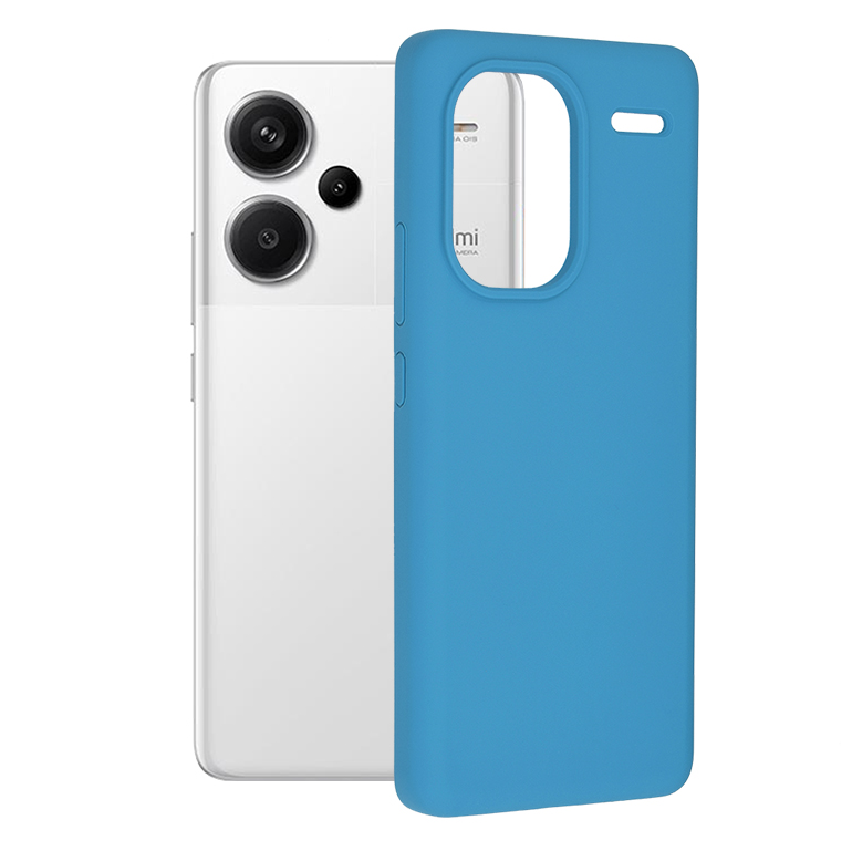 Techsuit - Soft Edge Silicone - Xiaomi Redmi Note 13 Pro+ 5G - Denim Blue KF2317147