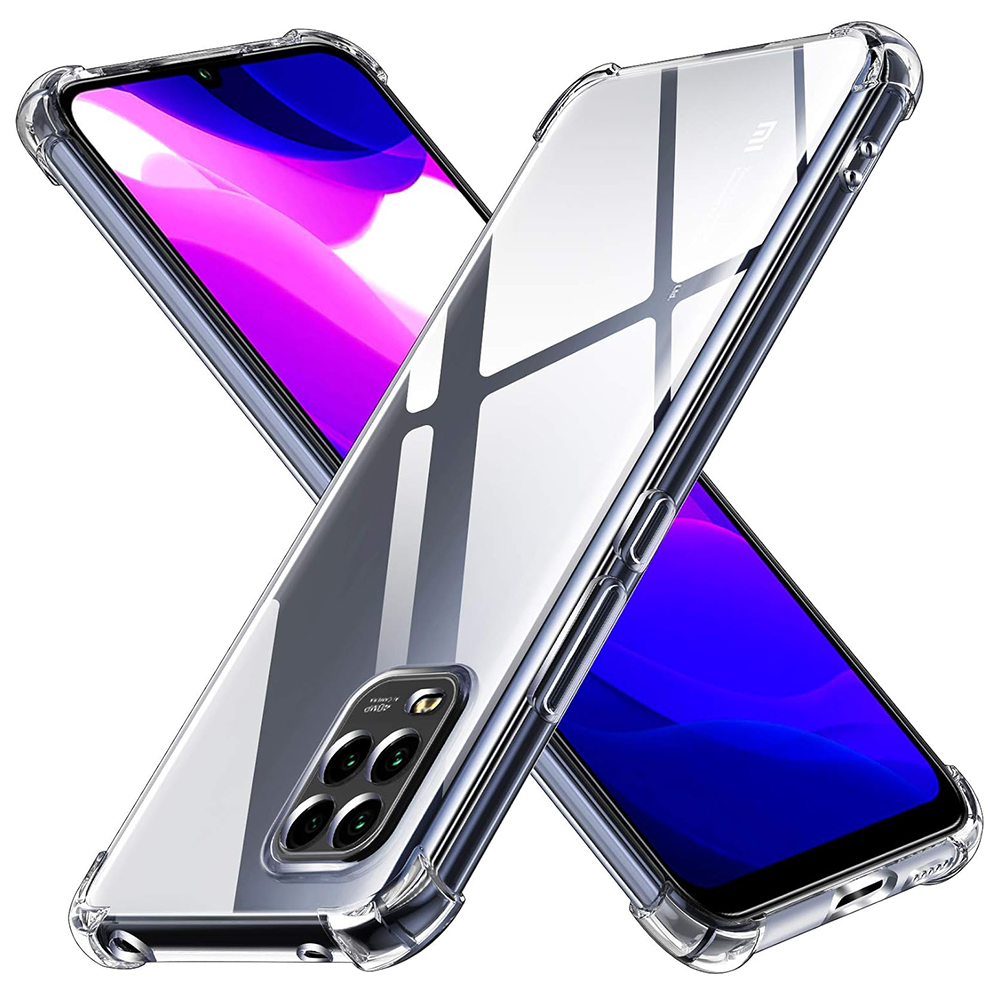 Techsuit - Shockproof Clear Silicone - Xiaomi Mi 10 Lite - Clear KF2317898