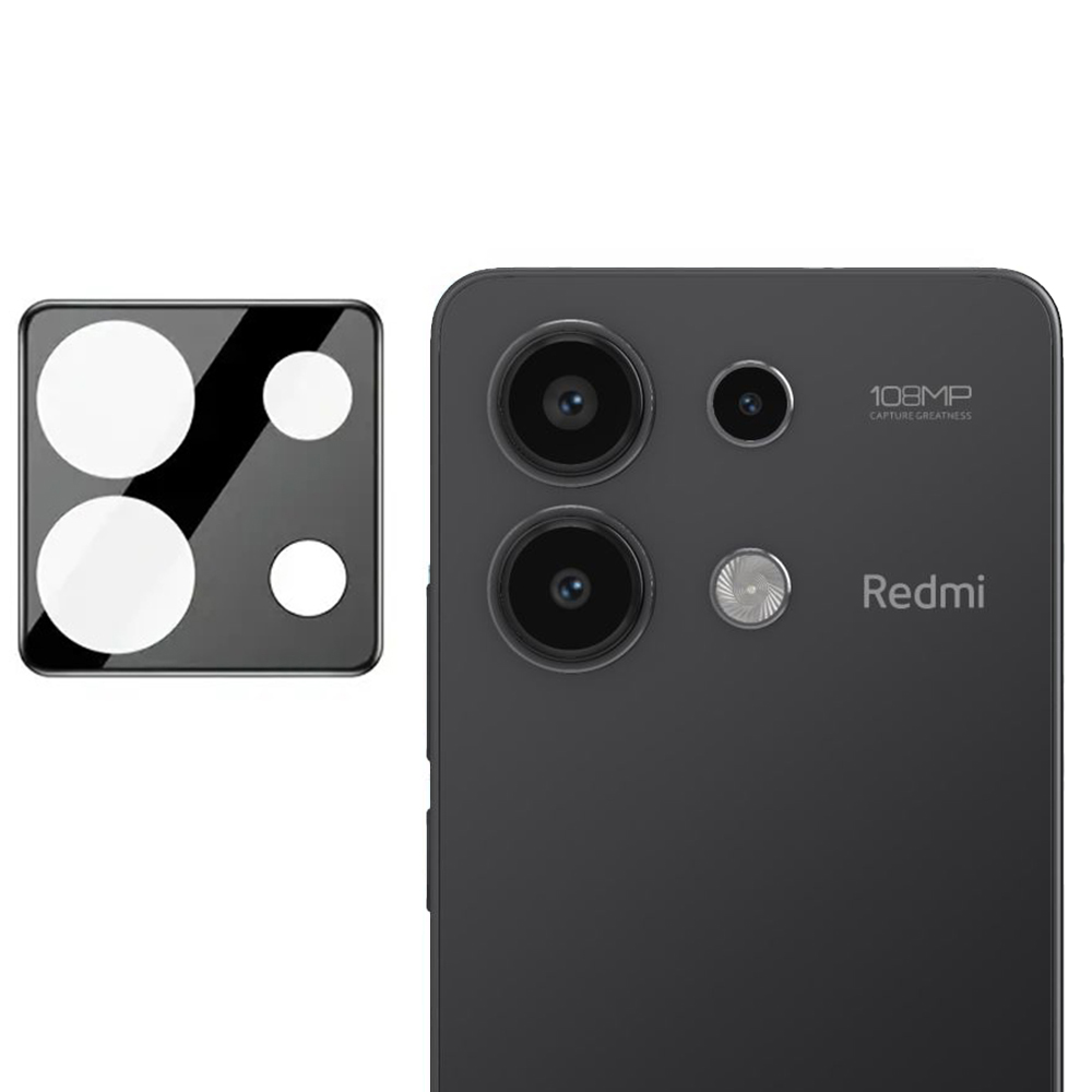 Techsuit - Full Camera Glass - Xiaomi Redmi Note 13 4G - Black KF2320036