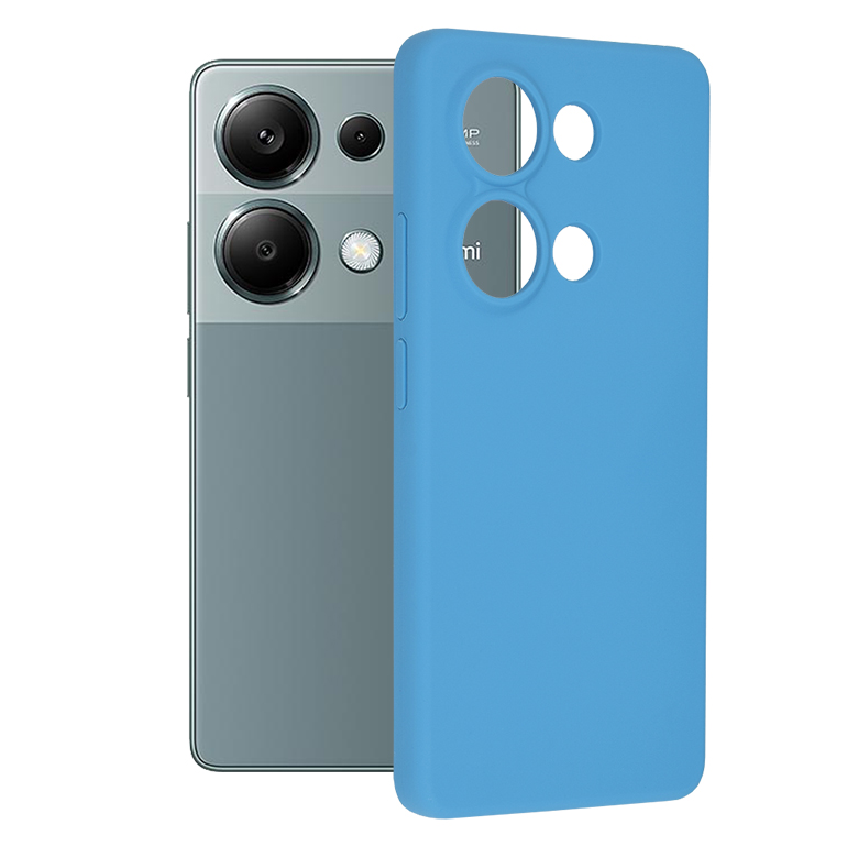 Techsuit - Soft Edge Silicone - Xiaomi Redmi Note 13 Pro 4G / Poco M6 Pro 4G - Denim Blue KF2320088