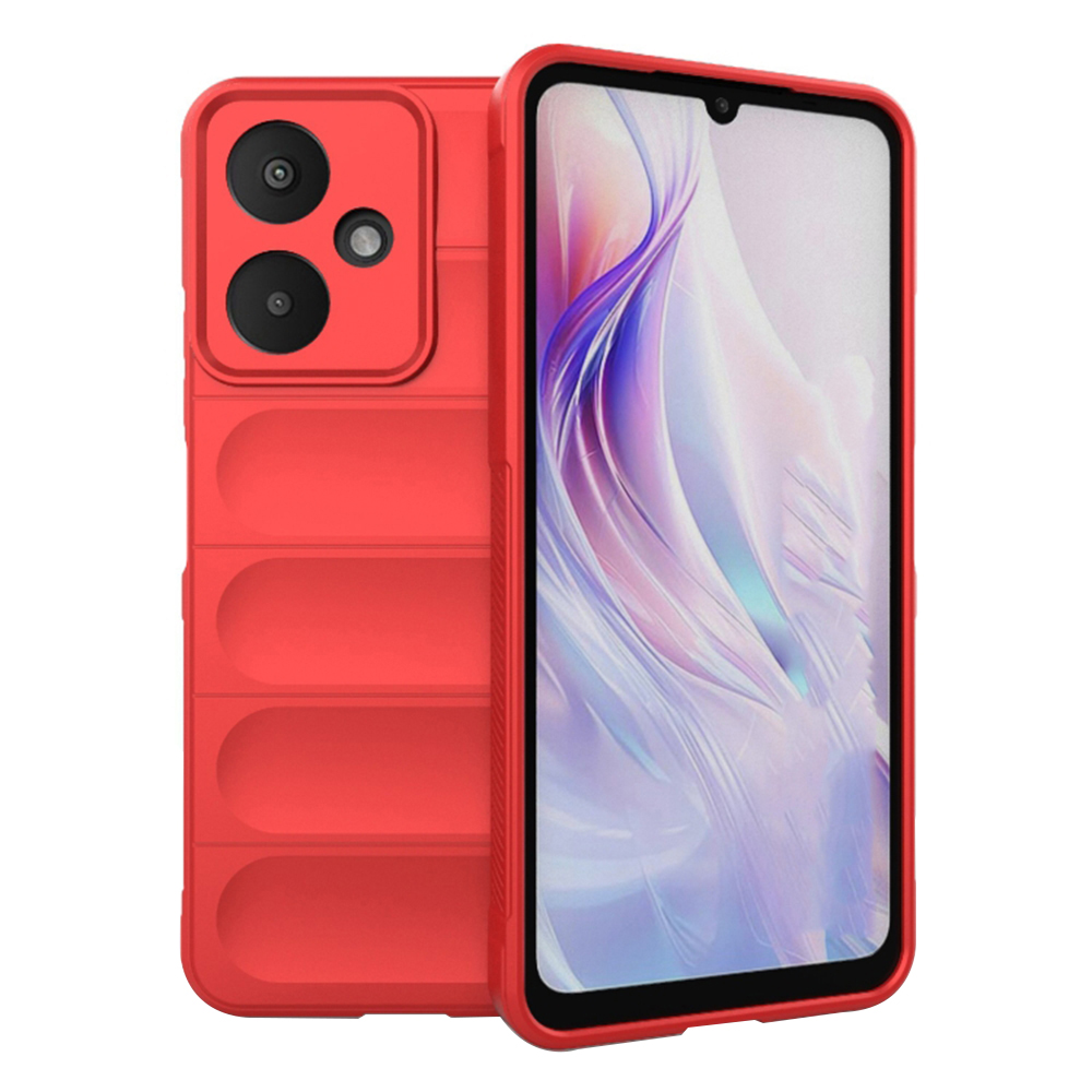 Techsuit - Magic Shield - Xiaomi Redmi 13C 5G - Red KF2322667