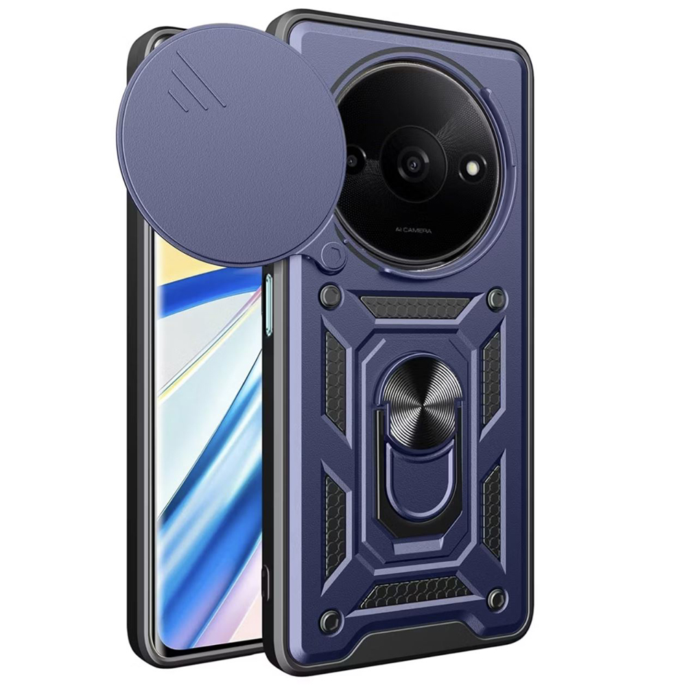 Techsuit - CamShield Series - Xiaomi Redmi A3 / Redmi A3x - Blue KF2325271