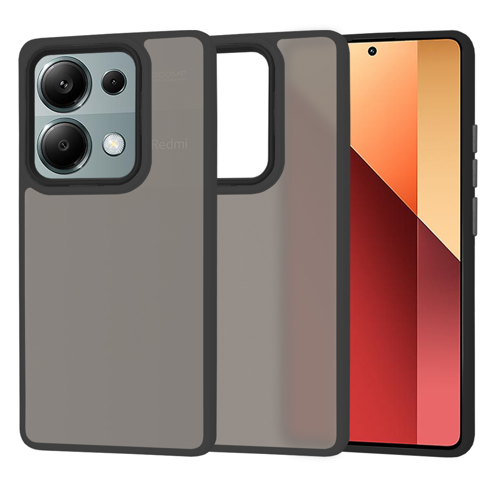 Techsuit - HaloFrost Series - Xiaomi Redmi Note 13 Pro 4G / Poco M6 Pro 4G - Black KF2325580