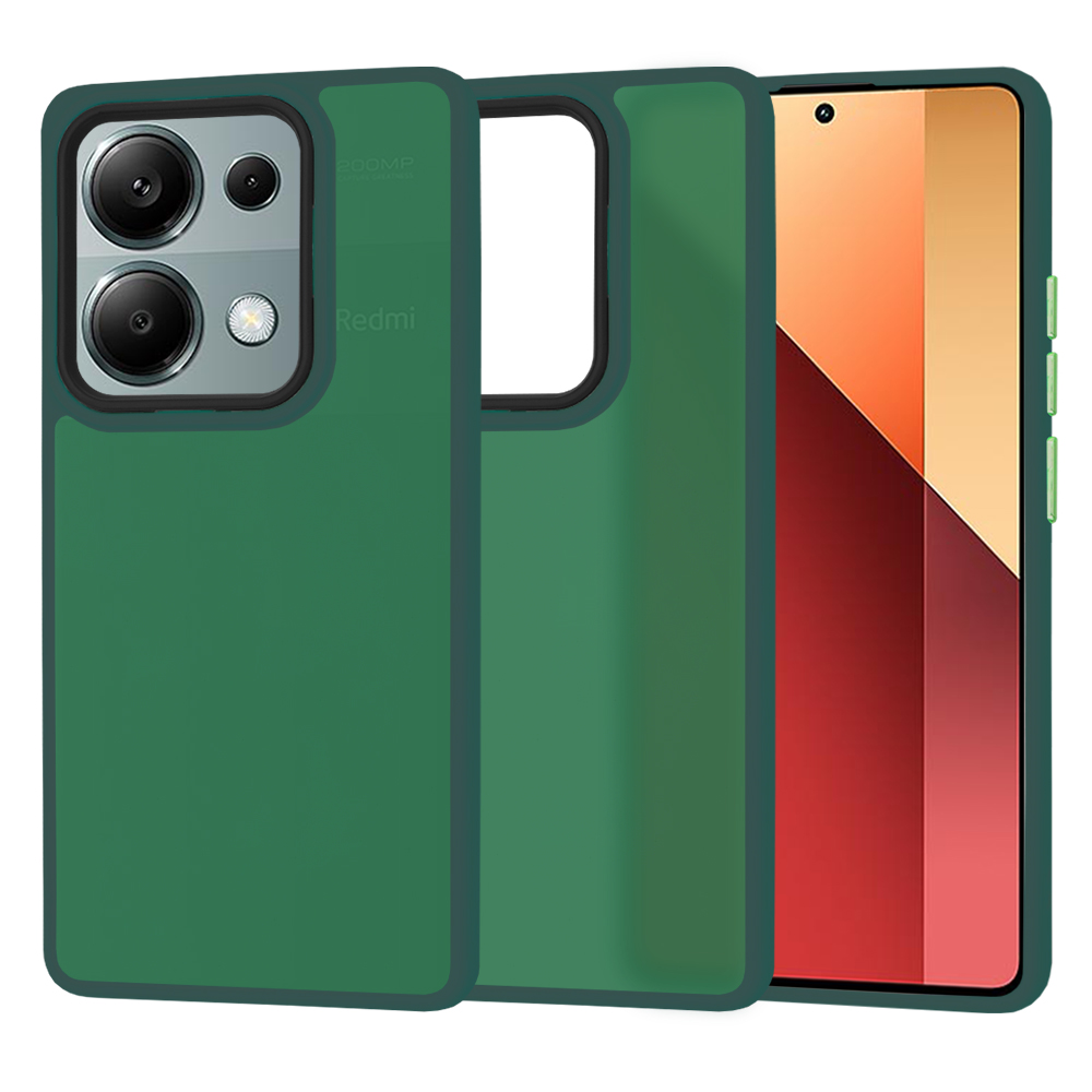 Techsuit - HaloFrost Series - Xiaomi Redmi Note 13 Pro 4G / Poco M6 Pro 4G - Midnight Green KF2325583