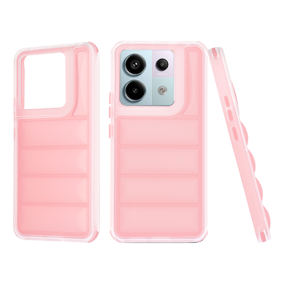 Techsuit - Wave Shield - Xiaomi Redmi Note 13 Pro 5G / Poco X6 - Pink KF2325860