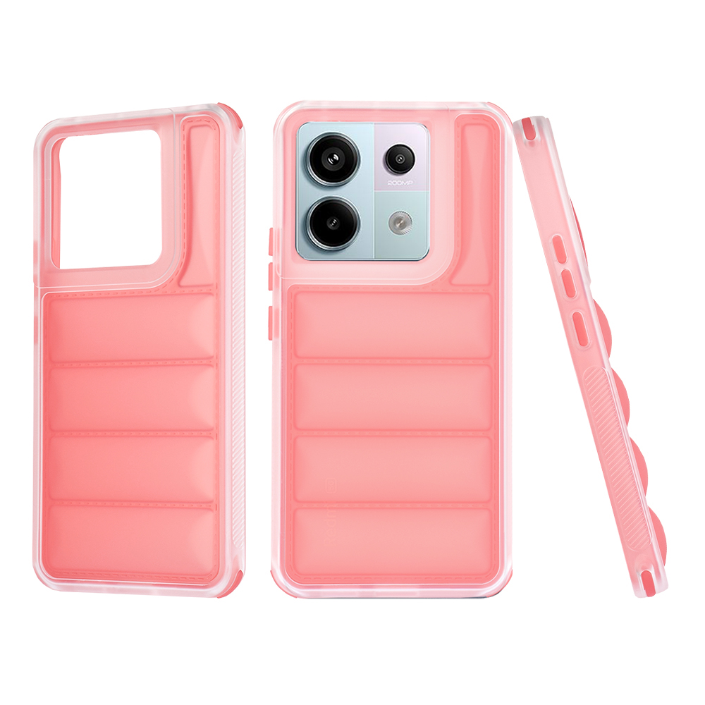 Techsuit - Wave Shield - Xiaomi Redmi Note 13 Pro 5G / Poco X6 - Red KF2325862