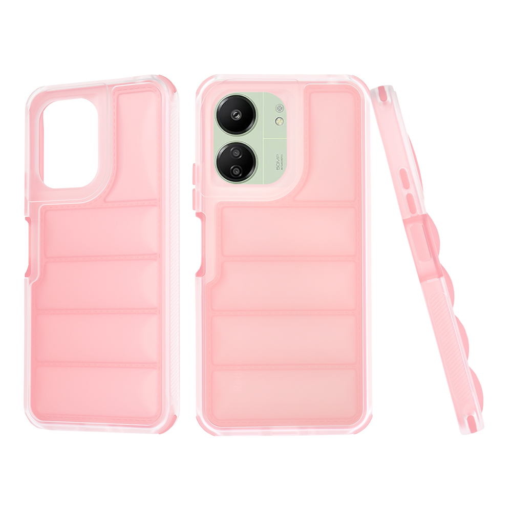 Techsuit - Wave Shield - Xiaomi Redmi 13C 4G / Redmi 13C 5G / Poco C65 - Pink KF2325874