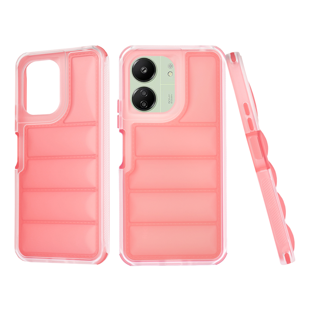 Techsuit - Wave Shield - Xiaomi Redmi 13C 4G / Redmi 13C 5G / Poco C65 - Red KF2325876