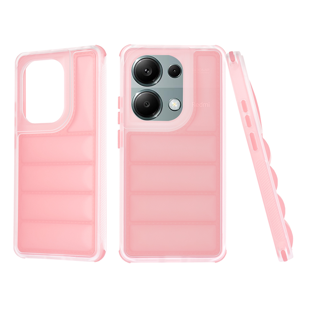 Techsuit - Wave Shield - Xiaomi Redmi Note 13 Pro 4G / Poco M6 Pro 4G - Pink KF2325896