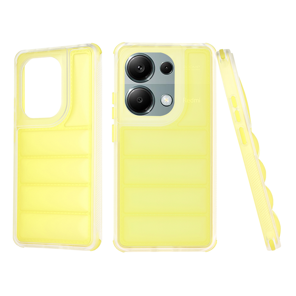 Techsuit - Wave Shield - Xiaomi Redmi Note 13 Pro 4G / Poco M6 Pro 4G - Yellow KF2325899