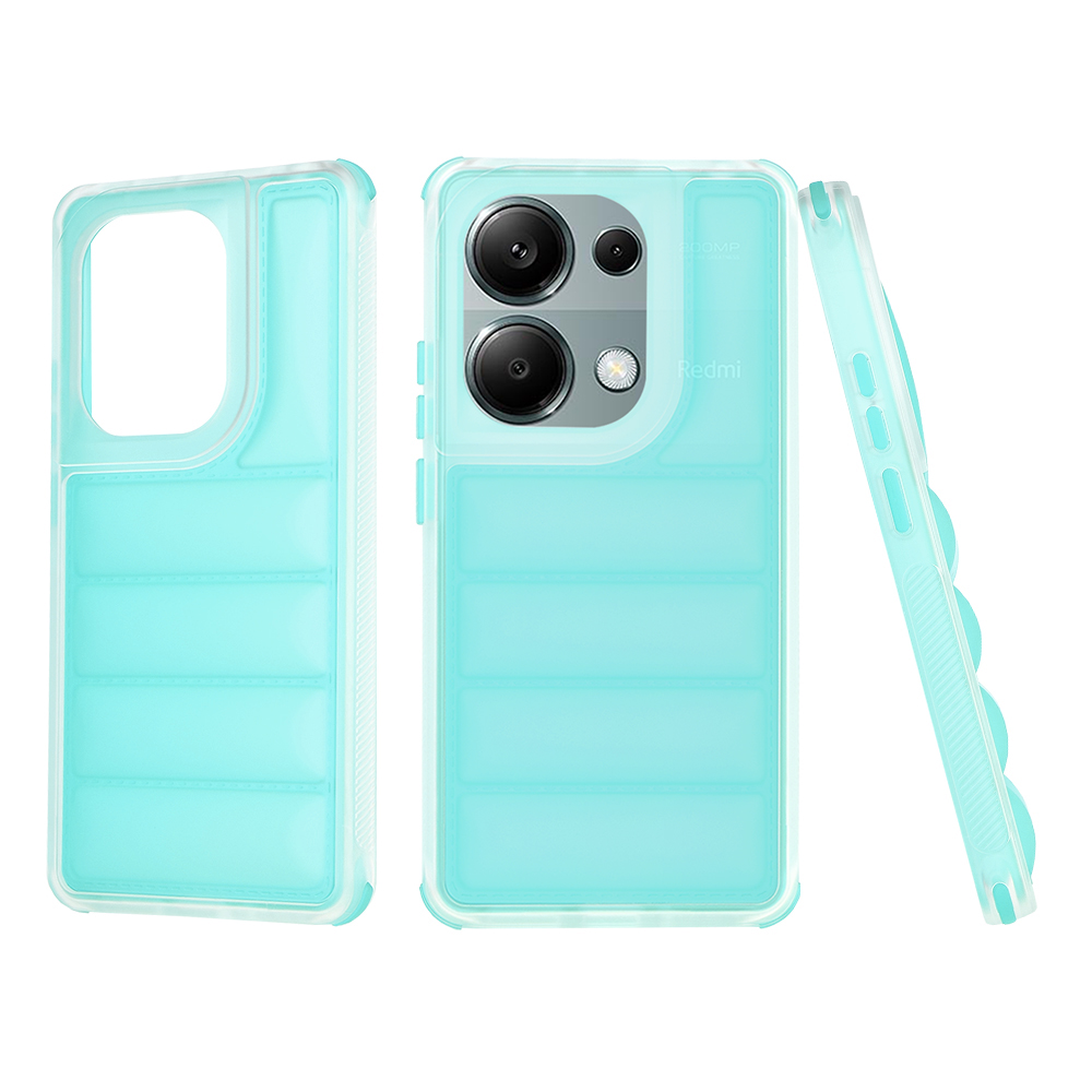 Techsuit - Wave Shield - Xiaomi Redmi Note 13 Pro 4G / Poco M6 Pro 4G - Turquoise KF2325901