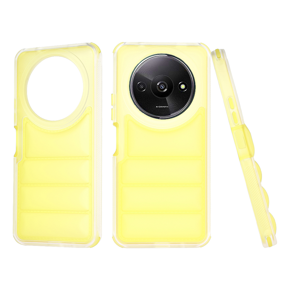 Techsuit - Wave Shield - Xiaomi Redmi A3 / Redmi A3x - Yellow KF2325907