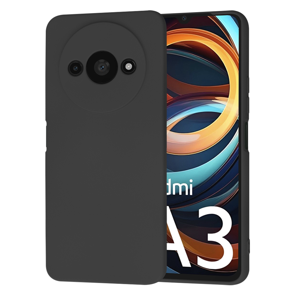 Techsuit - SoftFlex - Xiaomi Redmi A3 / Redmi A3x - Black KF2328859