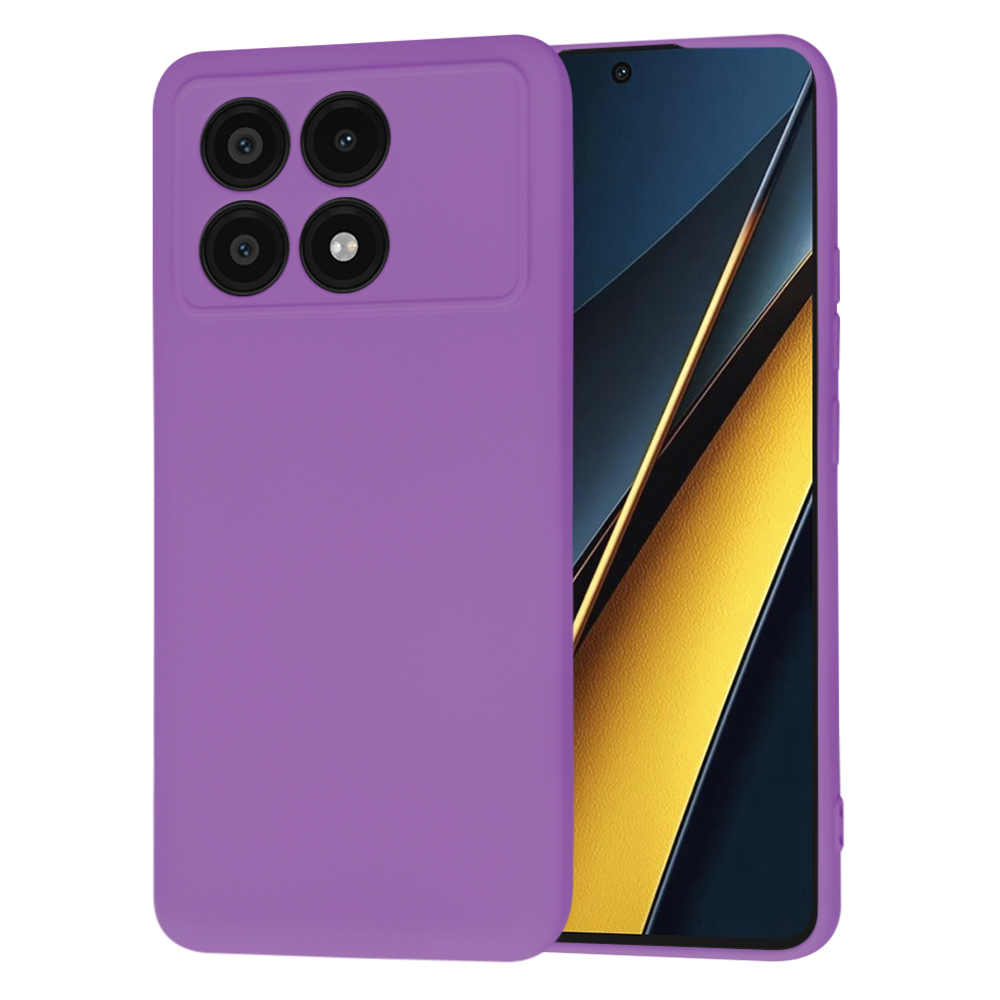 Techsuit - SoftFlex - Xiaomi Poco X6 Pro - Purple KF2329008