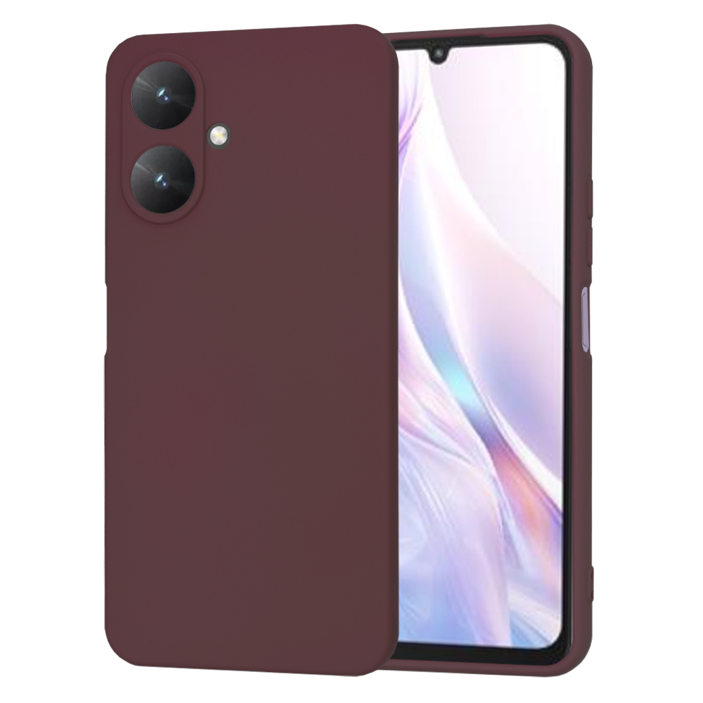 Techsuit - SoftFlex - Xiaomi Redmi 13C 5G - Plum Red KF2329171