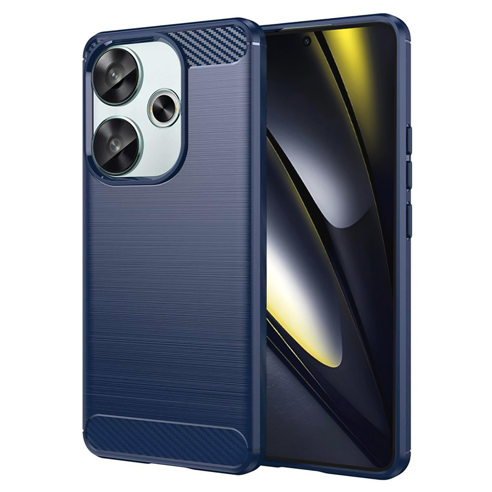 Techsuit - Carbon Silicone - Xiaomi Poco F6 - Blue KF2330998