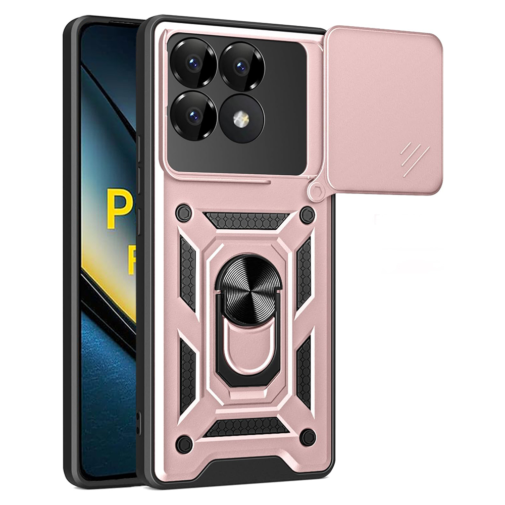 Techsuit - CamShield Series - Xiaomi Poco F6 Pro - Rose Gold KF2331015