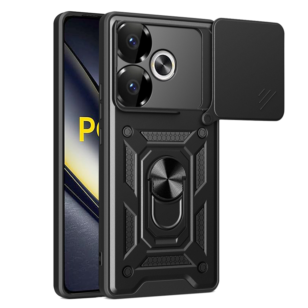 Techsuit - CamShield Series - Xiaomi Poco F6 - Black KF2331010