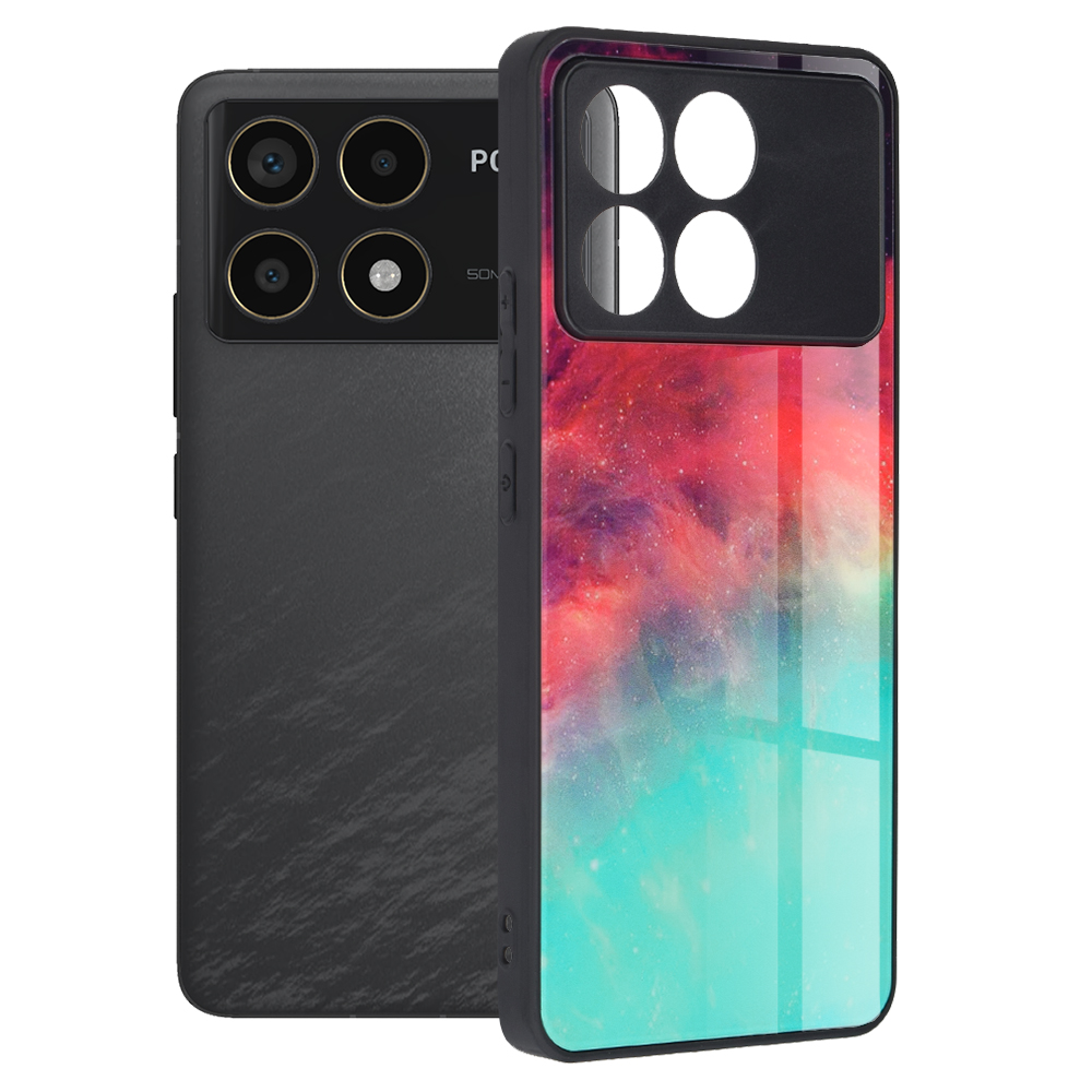 Techsuit - Glaze Series - Xiaomi Poco F6 Pro - Fiery Ocean KF2331025