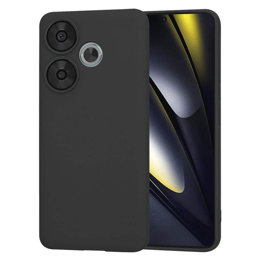 Techsuit - SoftFlex - Xiaomi Poco F6 - Black KF2331028