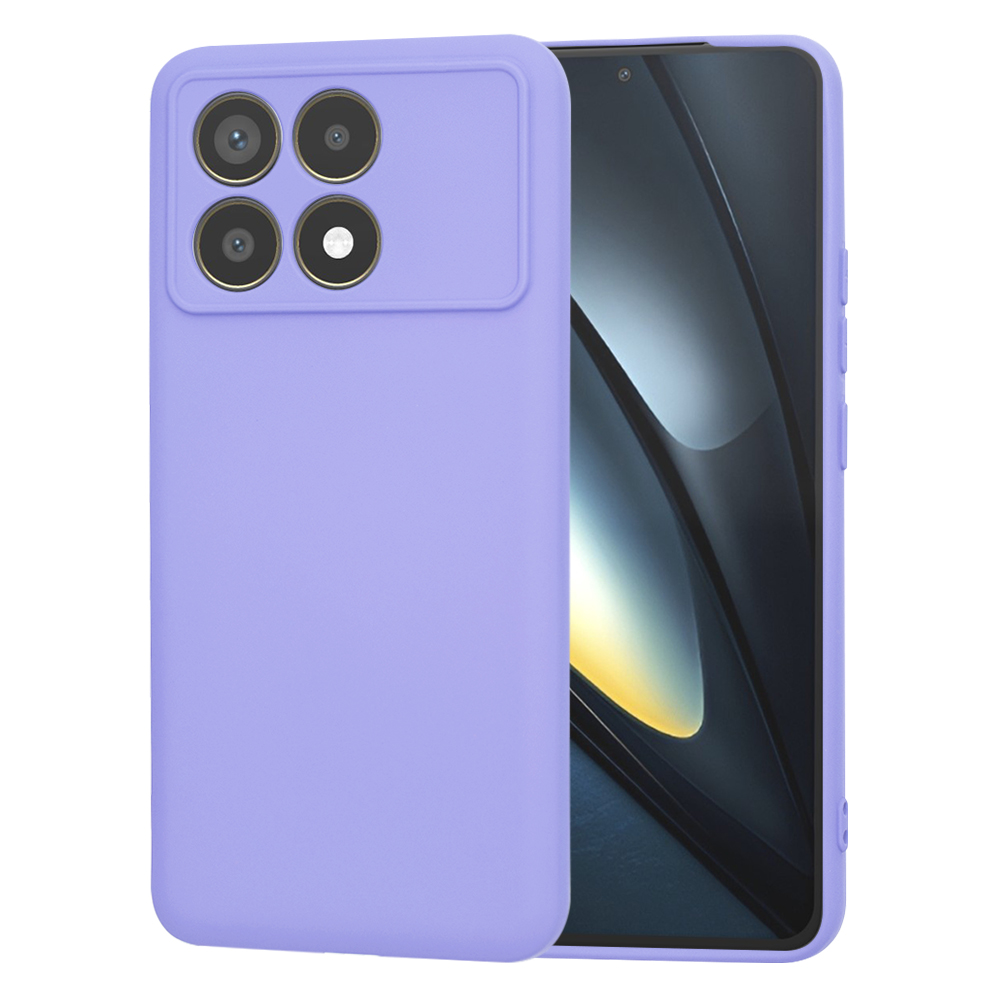 Techsuit - SoftFlex - Xiaomi Poco F6 Pro - Light Purple KF2331047