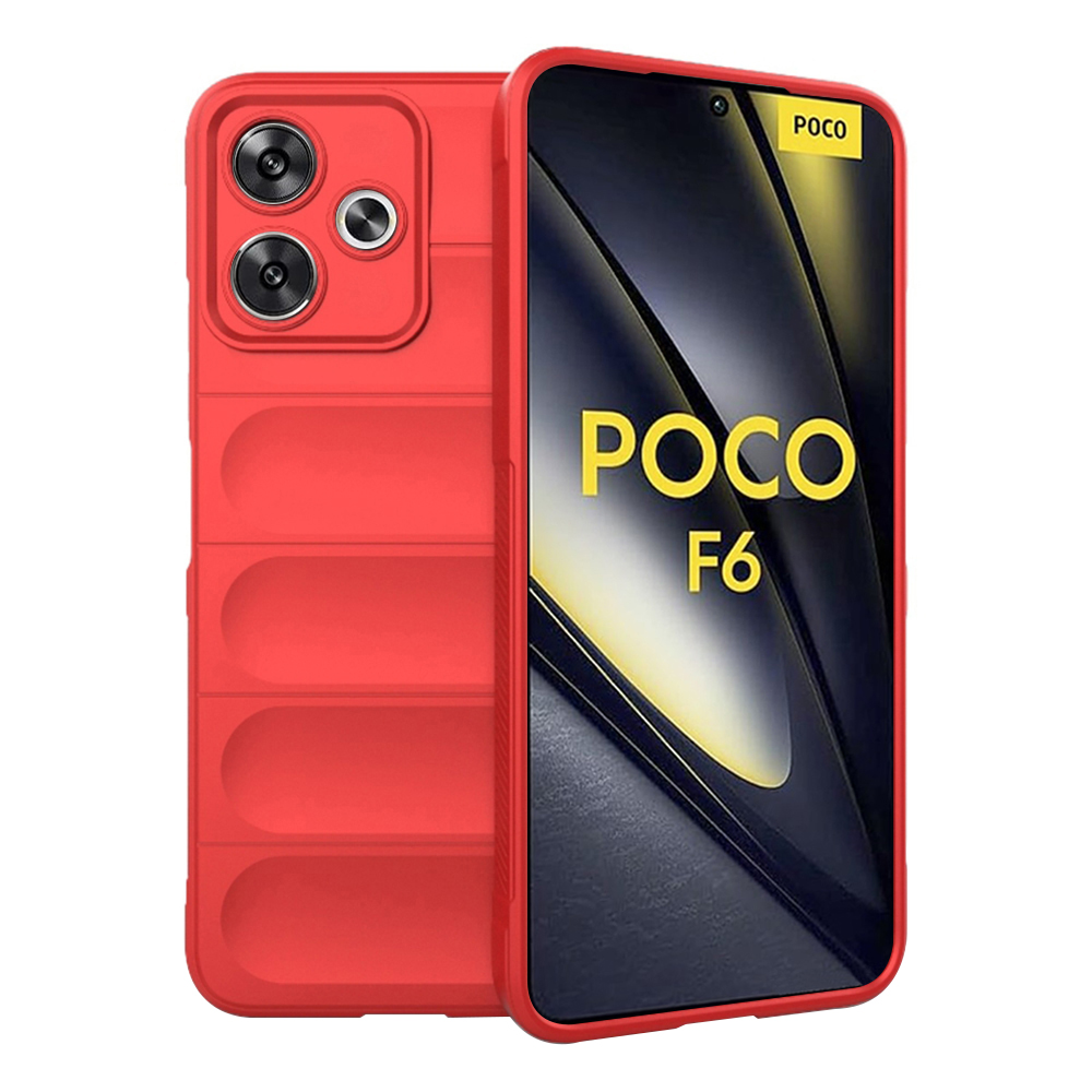 Techsuit - Magic Shield - Xiaomi Poco F6 - Red KF2331052