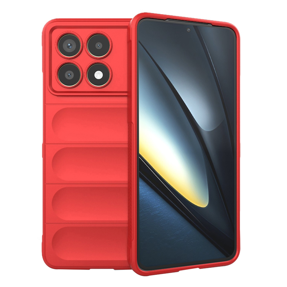 Techsuit - Magic Shield - Xiaomi Poco F6 Pro - Red KF2331058